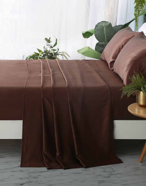 19 Momme Silk Fitted Sheet (1 pcs) (T)
